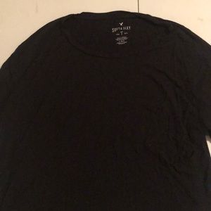 Soft tee shirt black